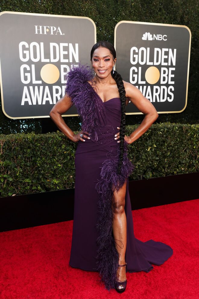 Angela Bassett em Dolce & Gabbana