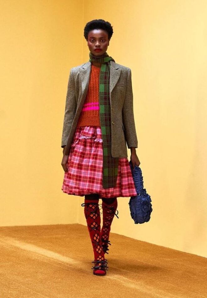 Molly Goddard outono-inverno 2021/2022