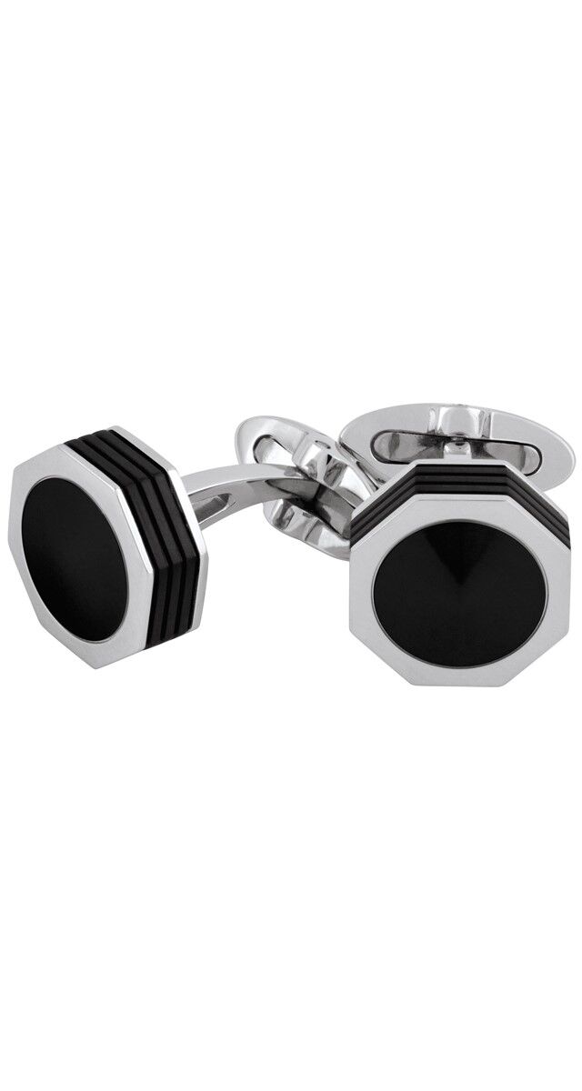 Botões de punho Nerouno Linea, € 190, Montegrappa na Boutique dos Relógios Plus