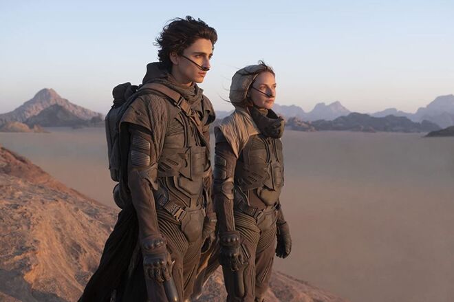 O filme Dune (2021), com Timothée Chalamet, foi uma das produções afetadas pela pandemia