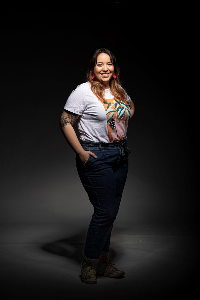 Catarina Rodrigues, antes.