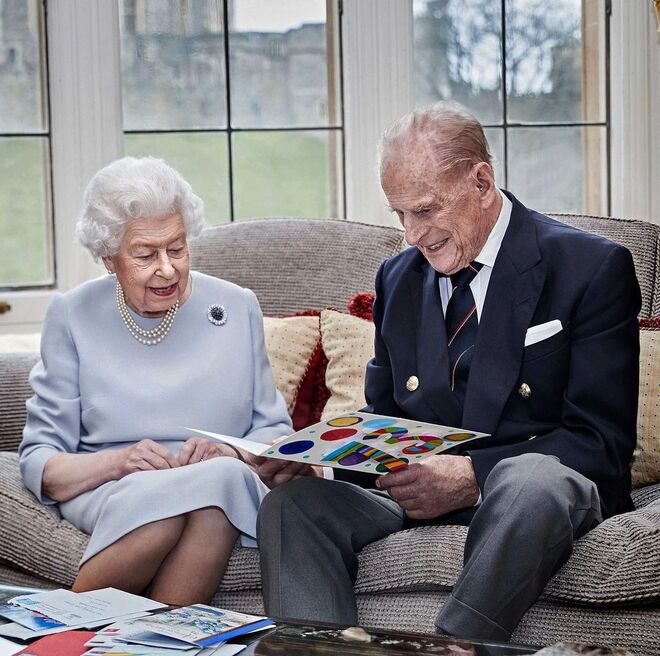 A rainha Isabel II e o príncipe Philip celebram os 73 anos de casados em 2020
