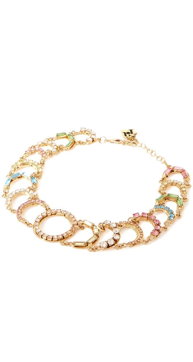 Correntes: Colar Brio em metal com cristais, € 610,13, Rosantica