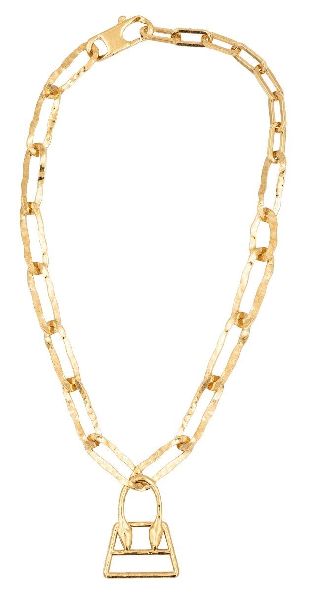 Correntes: Colar Le Collier Chiquita em metal, € 218, Jacquemus