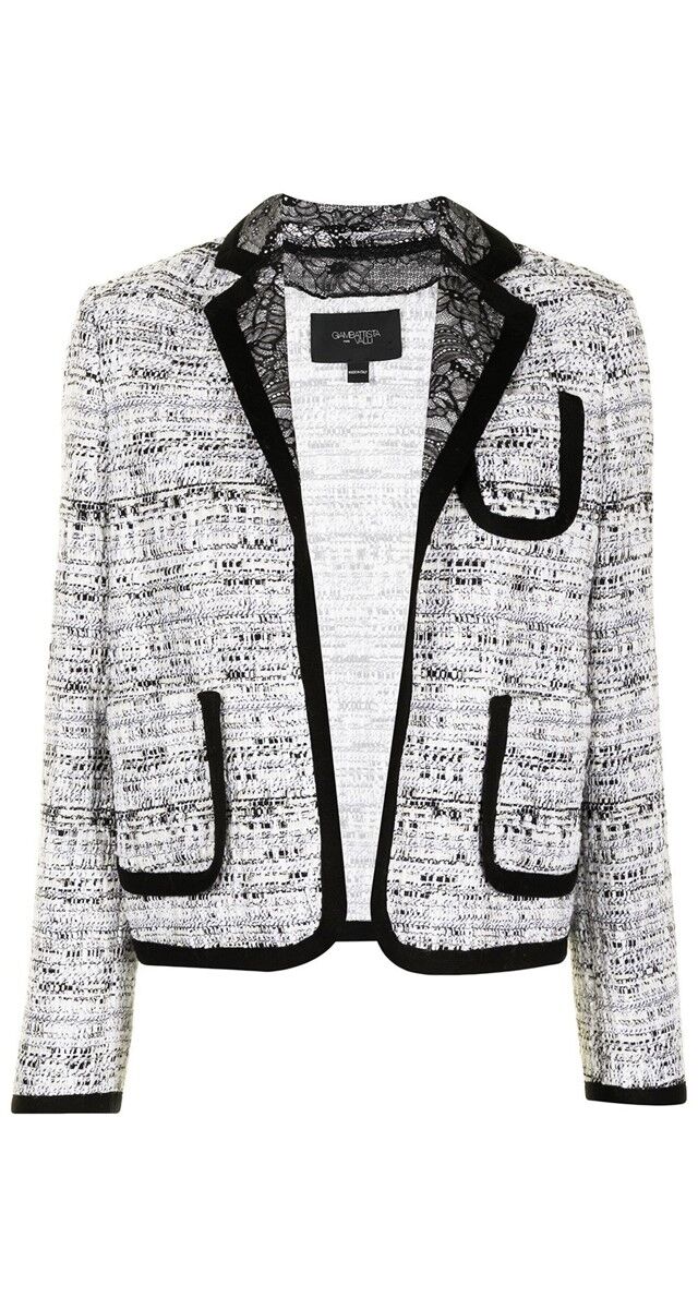 Para a mãe de negócios | Casaco em tweed de algodão, €1490, Giambattista Valli na Fátima Mendes.