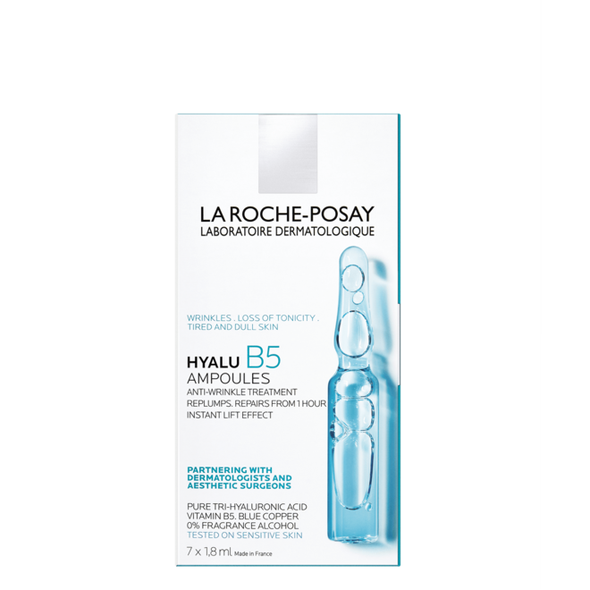 Ampolas Hyalu B5, €26, La Roche-Posay