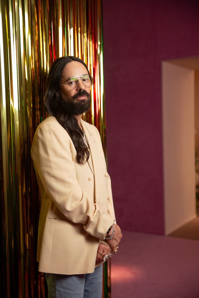 O diretor criativo Alessandro Michele