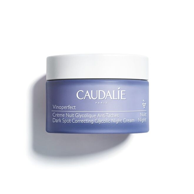 Creme de noite glicólico antimanchas Vinoperfect, Caudalie, €34,90 (50ml)