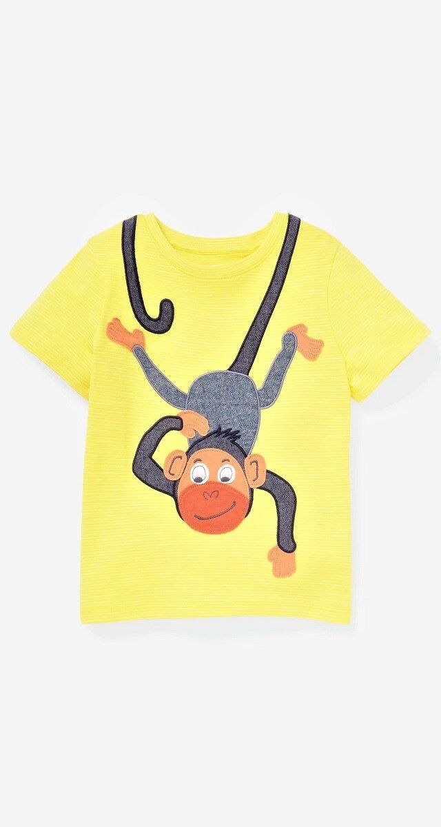 T-shirt em algodão orgânico, € 5,99, C&A.