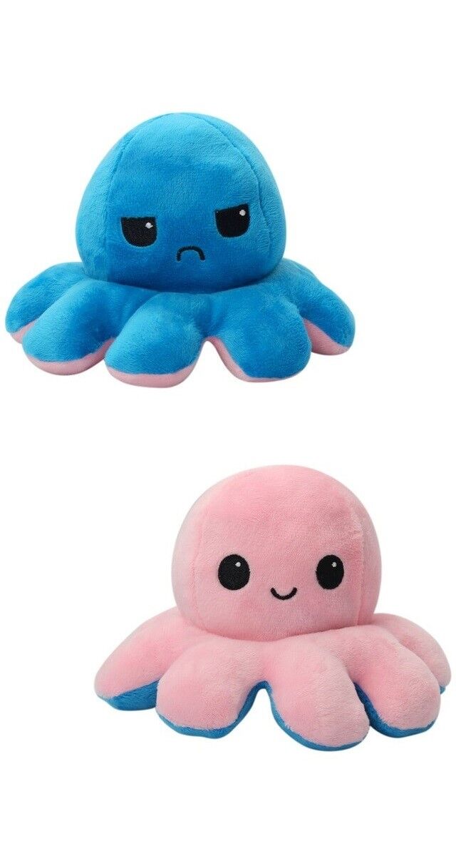 Polvo reversível (20cm) em peluche, € 8,99, Toys “R” Us.