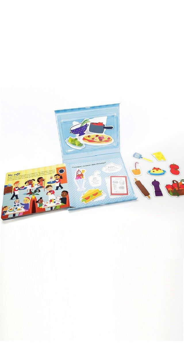 A Cozinha do Chef, de Mara van der Meer, Penny Worms e Amy Oliver, € 14,90, Porto Editora na Bertrand.