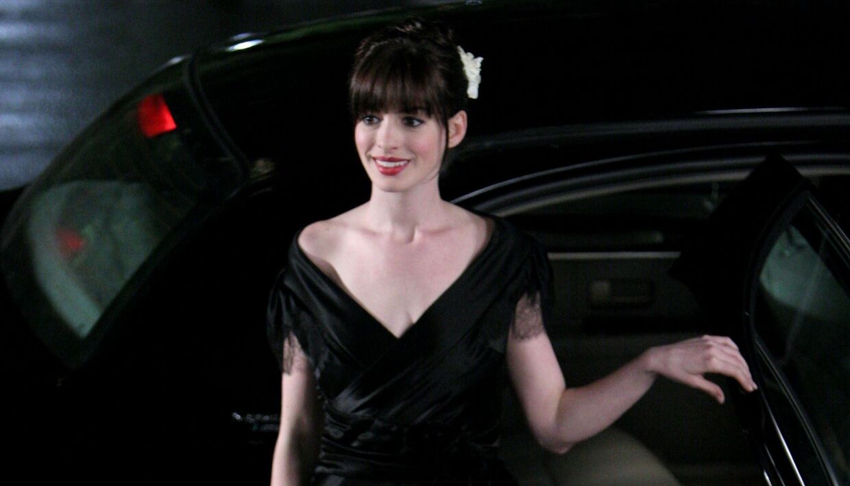 Anne Hathaway no filme ' Diabo Veste Prada'