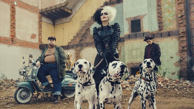 Emma Stone no filme 'Cruella', 2021