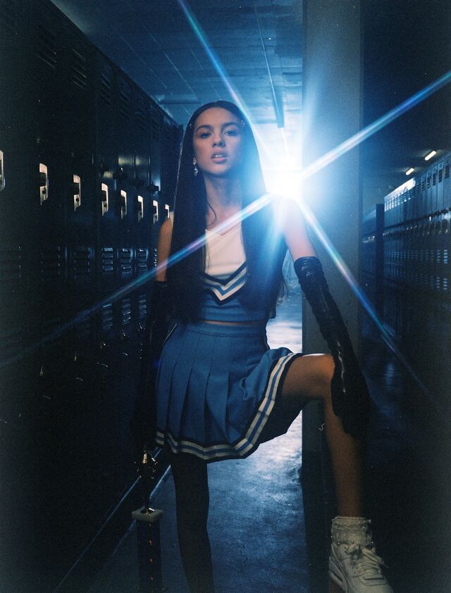 A cantora americana Olivia Rodrigo no seu último lançamento 'Good 4 u'