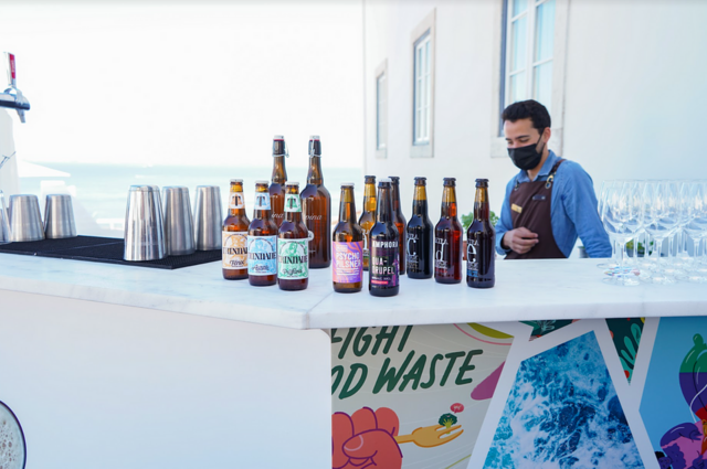 Evento de inauguração da coleção de arte e o Bar Zero Desperdício