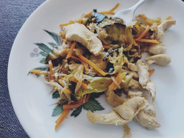 Wok de frango da YES!diet.