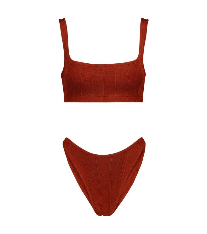 Tendência: Cavados. Biquini, €165, HUNZA em Mytheresa.com.