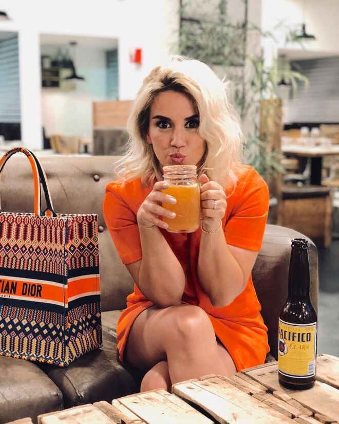 Erika Choperena é casada com Antoine Griezmann, da seleção francesa.