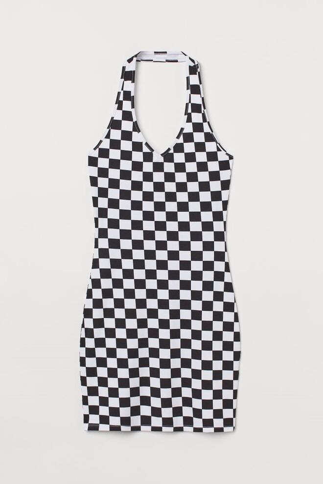 Vestido em malha, €14,99, H&M.  