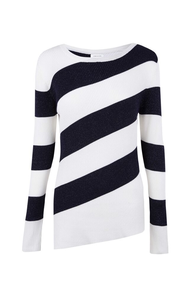 Camisola em malha, €49,99, Cortefiel.