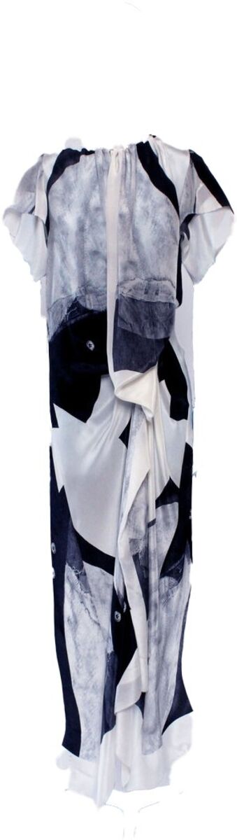 Vestido em seda, €461, Kolovrat. 