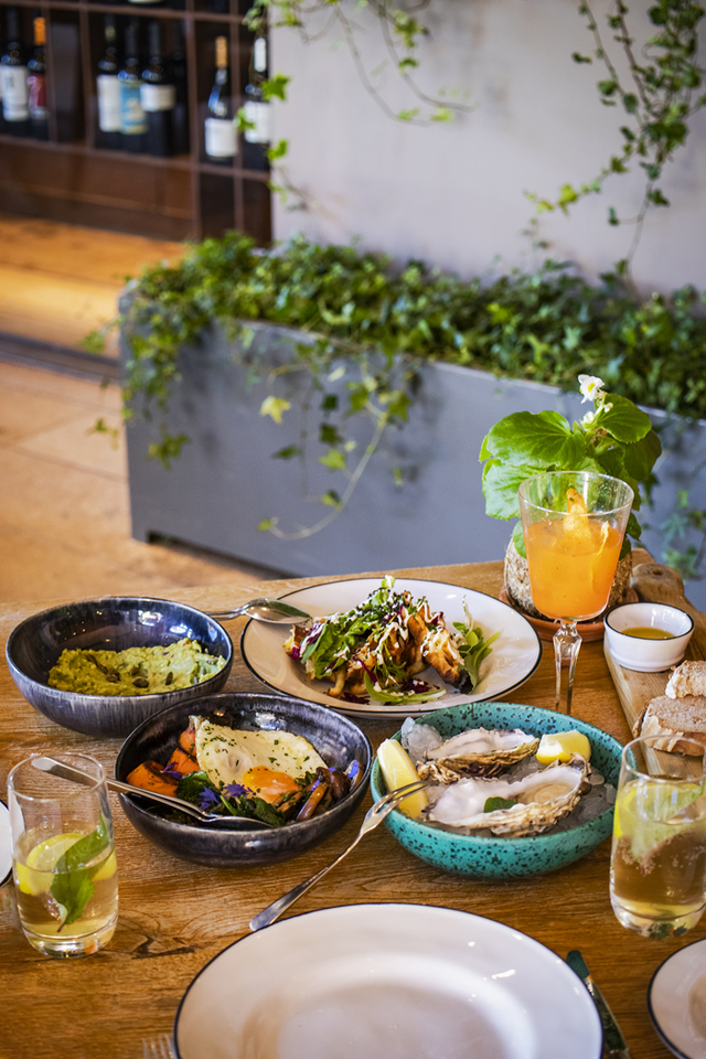 Brunch no Six Senses Douro Valley.