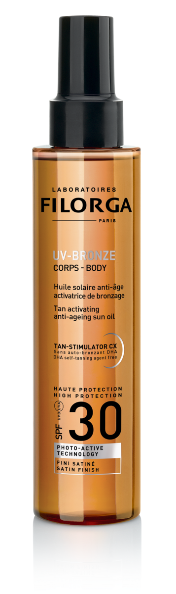 Óleo solar antienvelhecimento UV-Bronze, € 31,60, Filorga