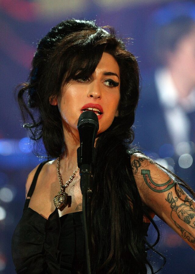 Amy Winehouse nos Grammy Awards (2008)