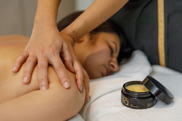 Há três tratamentos diferentes com CBD no Serenity Spa
