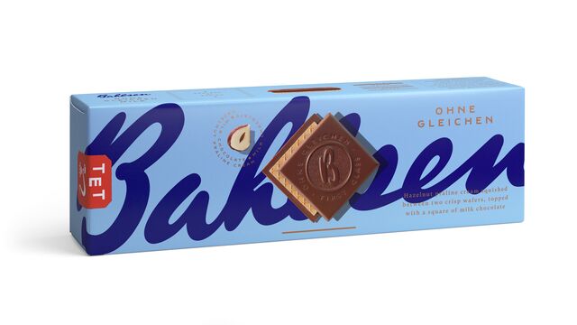 Ohne Gleichen uma bolacha com recheio de avelãs e praliné