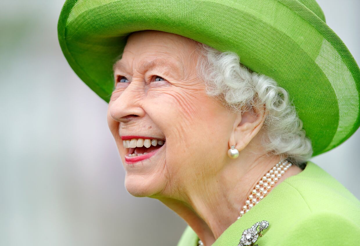 Rainha Isabel II na The Royal Windsor Cup 2021