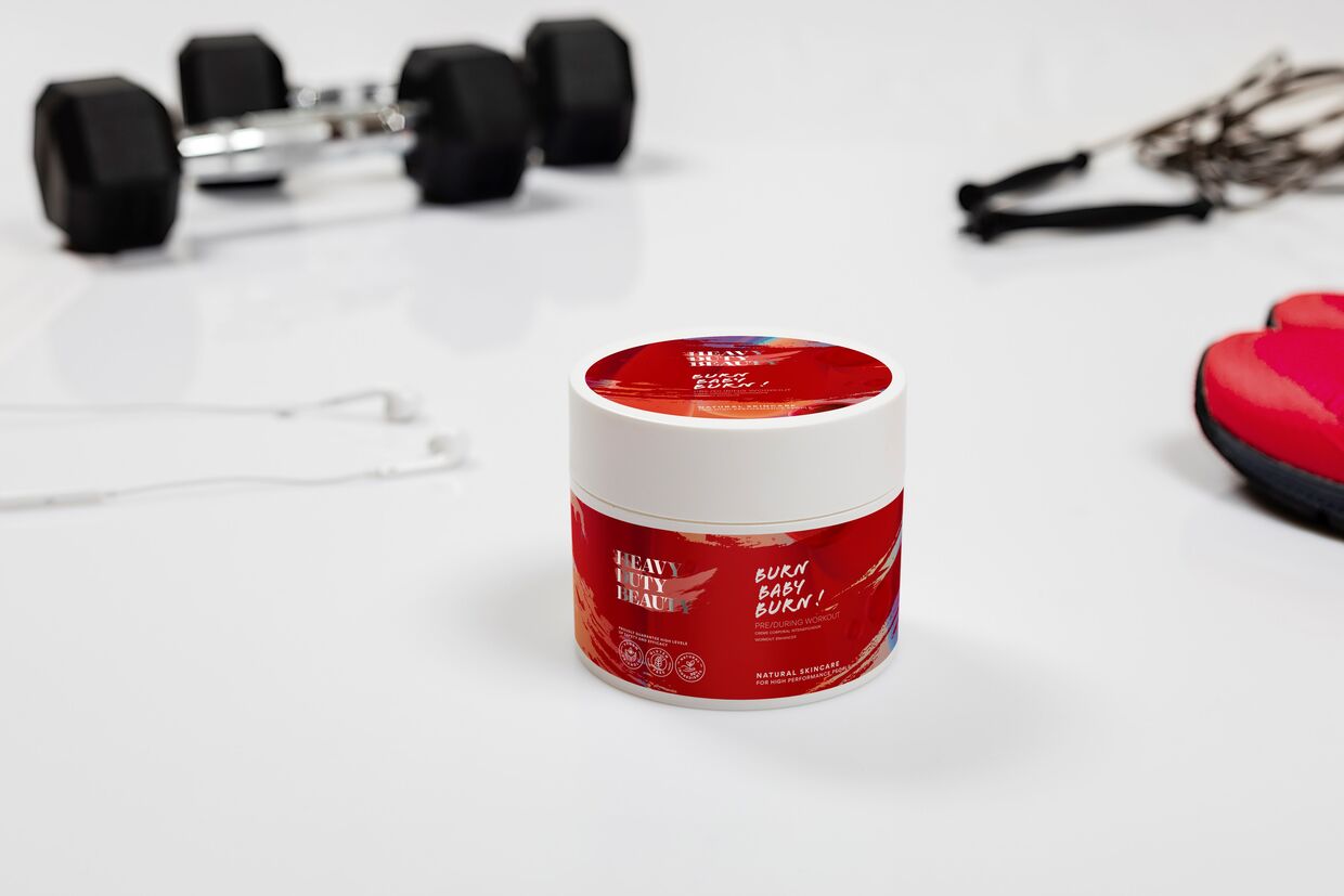 Creme de corpo Burn, Baby, Burn!, Heavy Duty Beauty