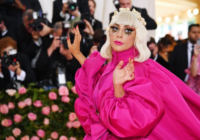 Lady Gaga na Met Gala de 2019.