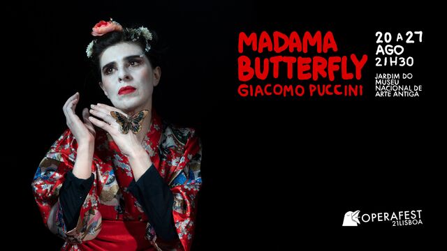 Cartaz de 'Madama Butterfly', de Giacomo Puccini.