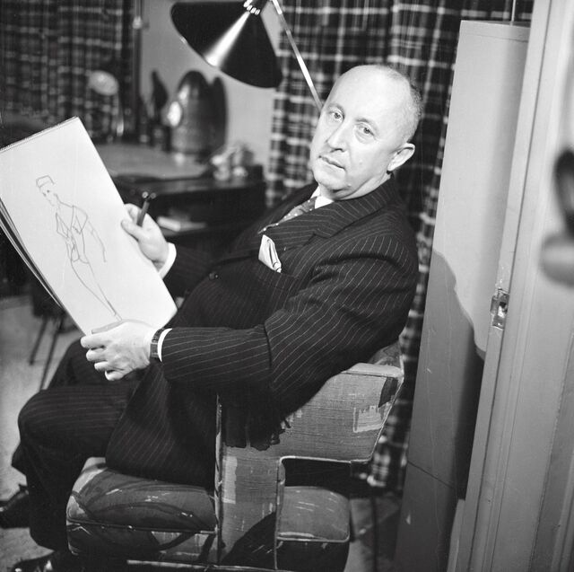 Christian Dior em 1955.
