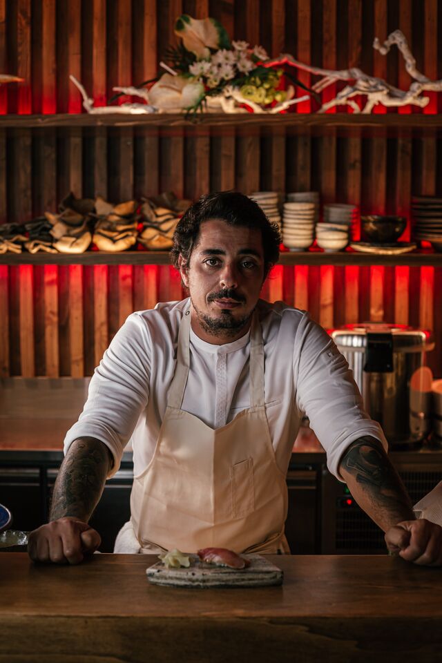 Tiago Penão, o chef.