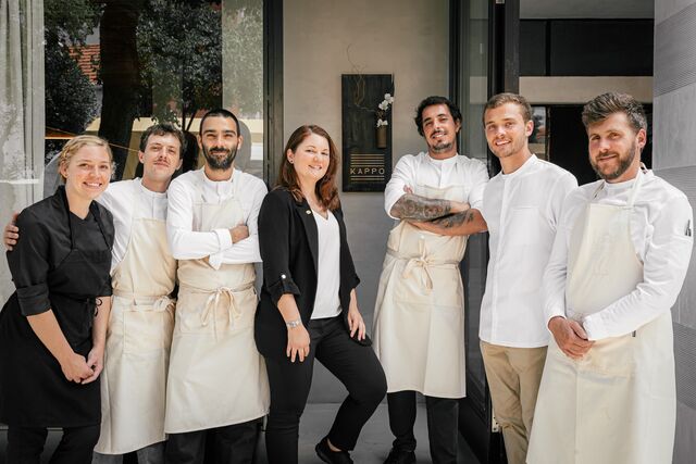 A equipa do Kappo.