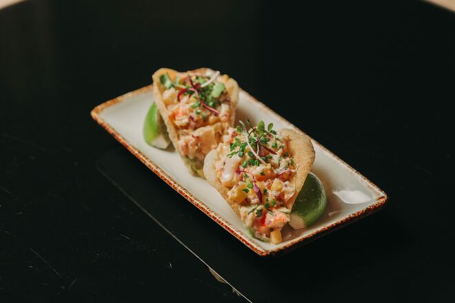 Os taquitos de lagosta são um dos bestsellers da casa