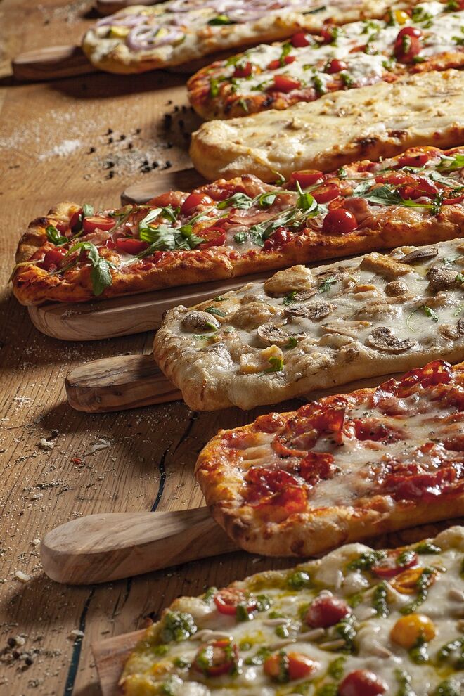 Pizzas da Totale Pizzaria Pop