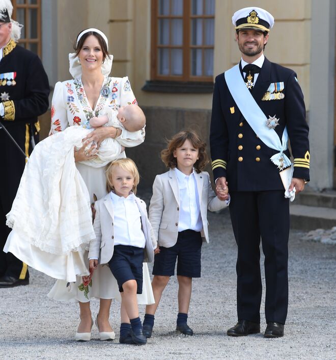 O conto de fadas que foi o batizado de Julian, filho de Sofia e Carl Philip da Suécia