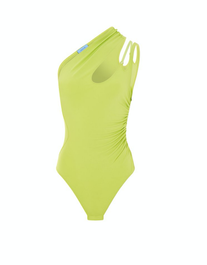 Body em lycra, €490, Mugler