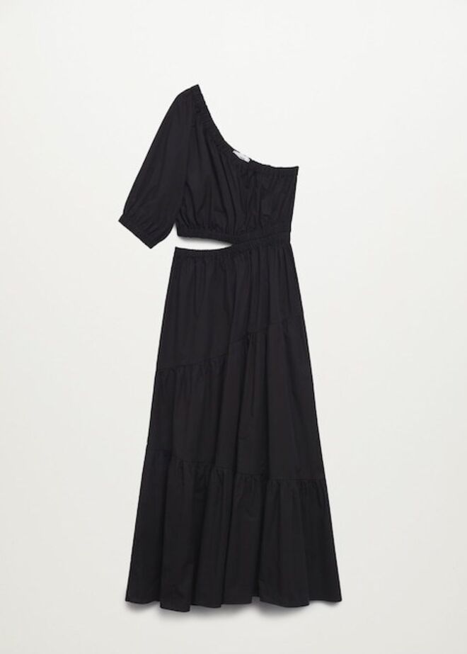 Vestido em popelina, €49,99, Mango