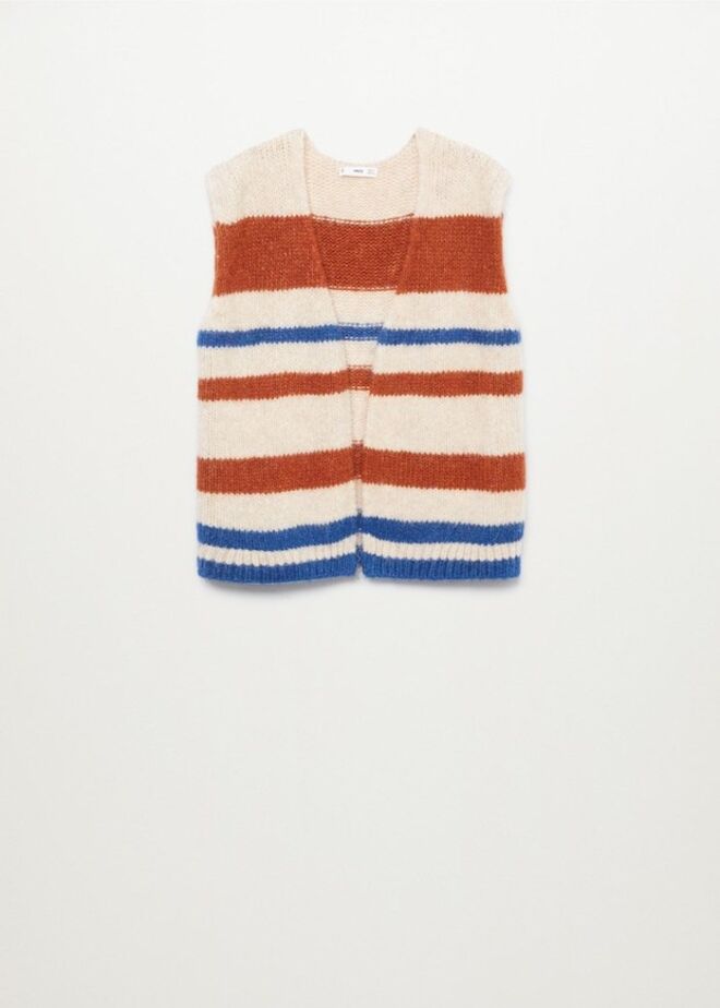 Colete em lã, €25,99, Mango. 