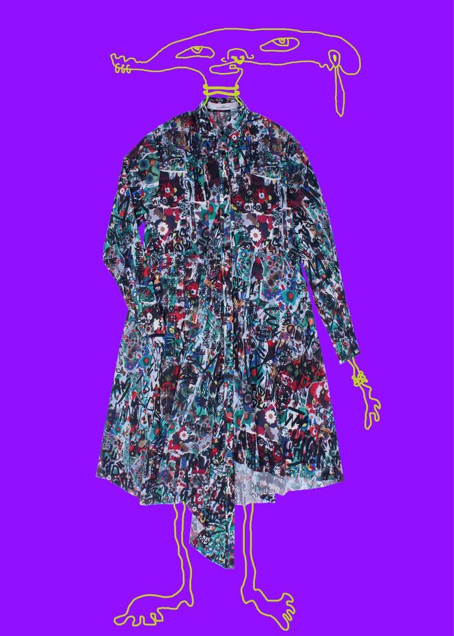 Vestido em algodão, €117,50, Alexandra Moura.