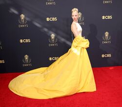 A passadeira vermelha dos Emmy Awards 2021