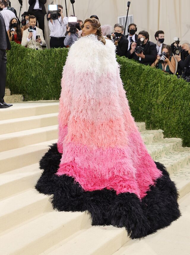 Serena Williams em Gucci.