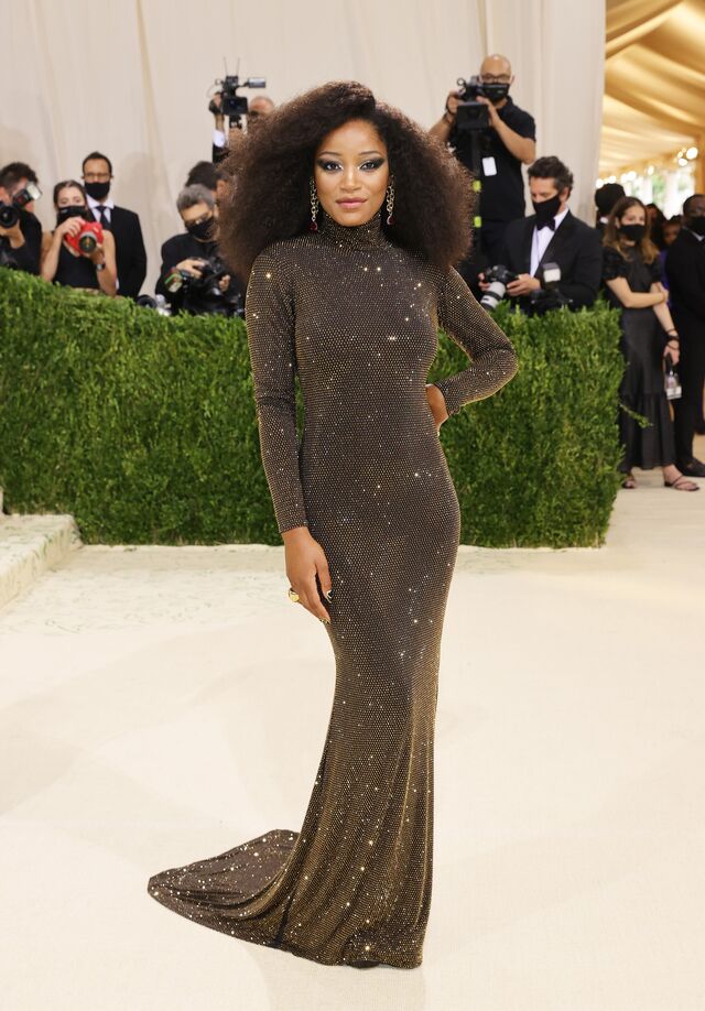 Keke Palmer em Sergio Hudson.