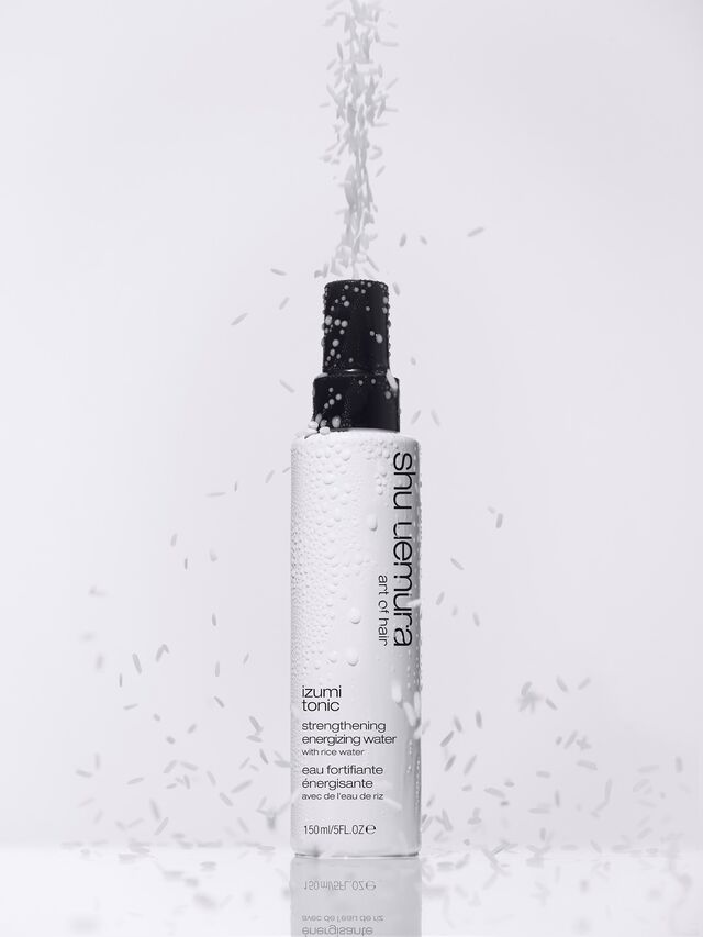 Izumi tonic, spray fortalecedor capilar de última geração, shu uemura.