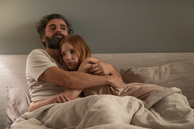 Oscar Isaac e Jessica Chastain em 'Scenes from a marriage', da HBO.