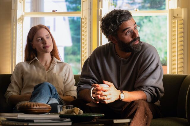 Oscar Isaac e Jessica Chastain em 'Scenes from a marriage', da HBO.